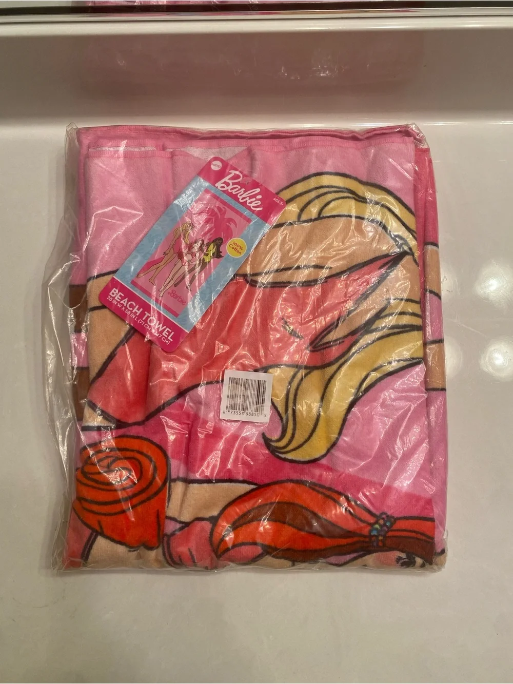 Barbie Beach Towel